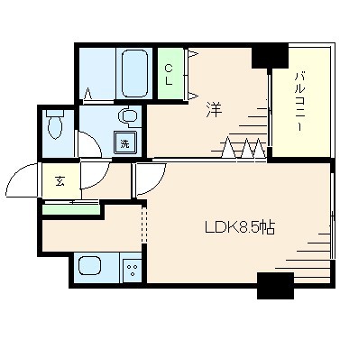 日神パレステージ駒場の図面１