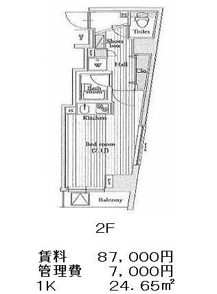 プラチナコート三軒茶屋の図面３