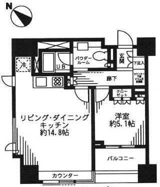 コスモグラシア勝どきの図面２