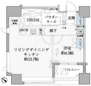 コスモグラシア勝どきの図面３