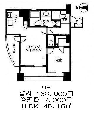 グレンパーク笹塚の図面２