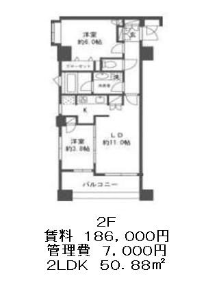 グレンパーク笹塚の図面３