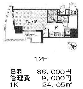 フォレシティ小伝馬町の図面１