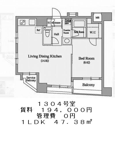 人形町デュープレックスリズの図面３