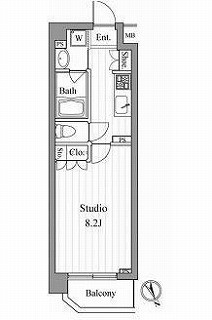 スペーシア目黒（旧名）の図面３
