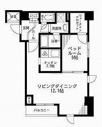 スペーシア九段下（旧名）の図面３