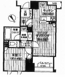 ファミール東銀座グランスイートタワーの図面２