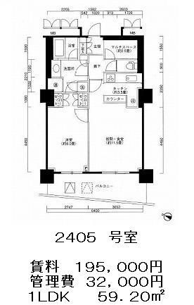 ストーリア品川の図面３