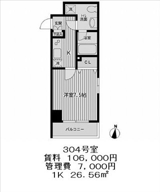 トレディカーサ清澄白河の図面１