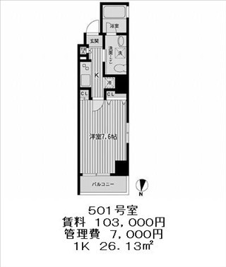 トレディカーサ清澄白河の図面２
