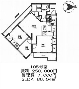 エルパティオ【ＥＬ　ＰＡＴＩＯ】の図面３