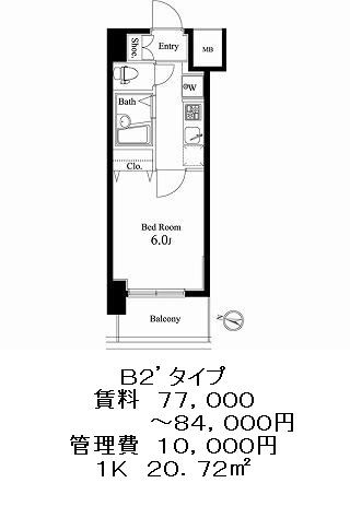 プラチナスクエア池袋の図面３