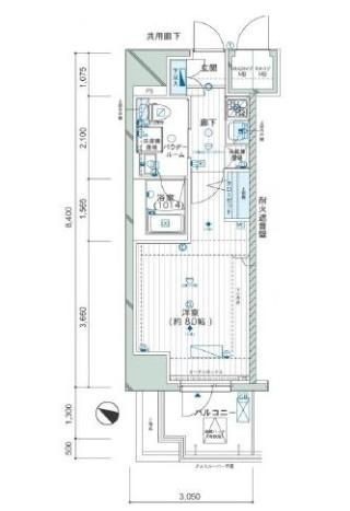 メインステージ西新宿Ⅱの図面３