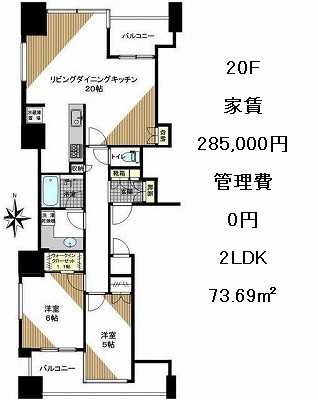 ワールドシティタワーズ　ブリーズタワーの図面３