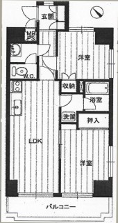 ライオンズプラザ池尻大橋の図面１