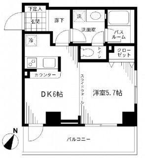 ルシェール赤坂の図面２