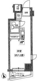 エスコート麻布十番の図面１