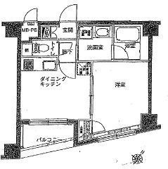 モアグランデ浜松町の図面１