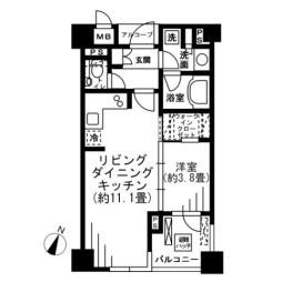 ダイナシティ三宿の図面１