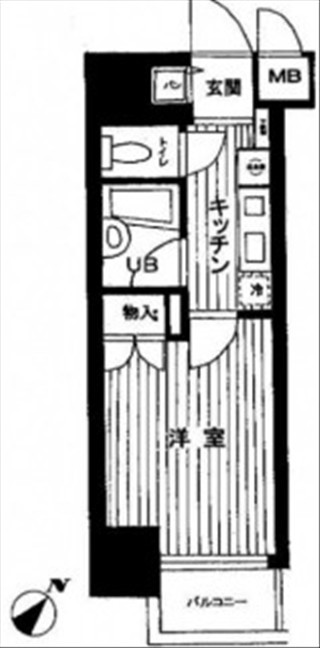 菱和パレス上馬の図面１