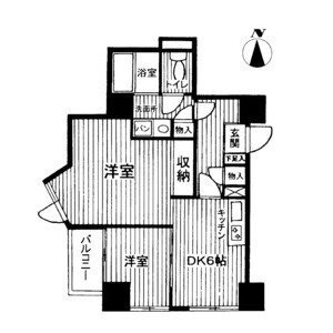 グリーンパーク市ヶ谷柳町の図面１