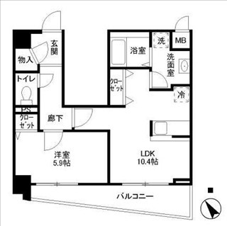 サンタグリュス武蔵小山の図面１