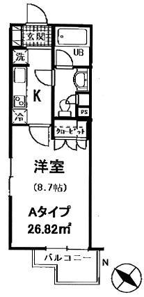 シャルール西五反田の図面１