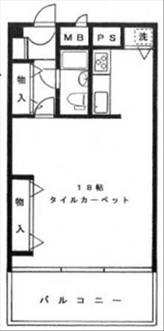 スカイプラザ赤坂の図面１