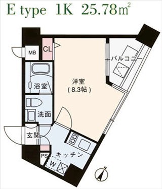 ツインパークＮ棟の図面３