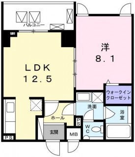 テラスイーストフォー【ＴＥＲＡＣＥ　ＥＡＳＴ　ＦＯＵＲ】の図面１