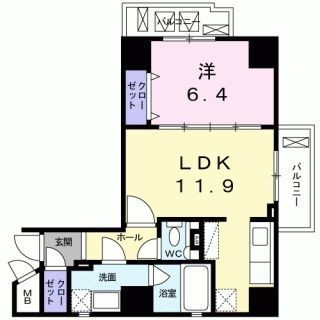 テラスイーストフォー【ＴＥＲＡＣＥ　ＥＡＳＴ　ＦＯＵＲ】の図面３