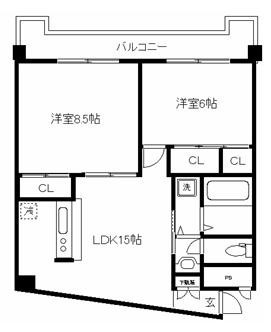 ハピネス池尻の図面１