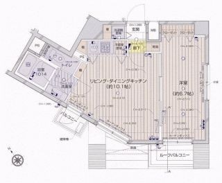 パレステュディオ南青山の図面３