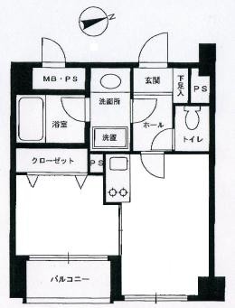 パルロイヤルアレフ赤坂の図面１