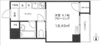 プリンセスコート東麻布の図面１