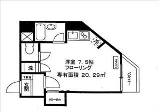 プリンセスコート東麻布の図面２