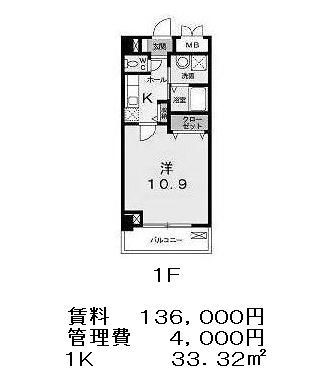 ベルヴィル代々木公園の図面１
