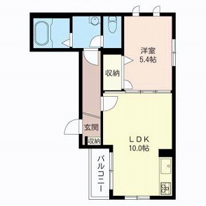 ベレオ代々木上原の図面１