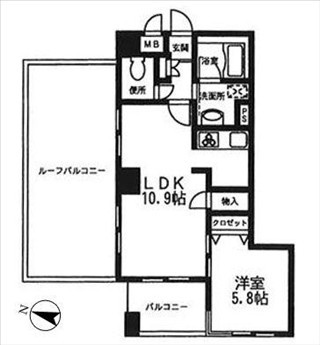 ボヌール都立大学参番館の図面２