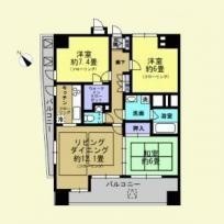 マイキャッスル中目黒Ⅲの図面１