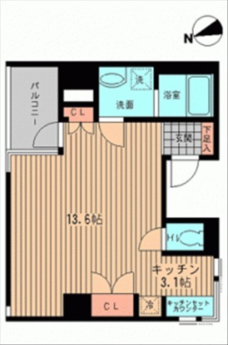 ユニテ　Ｅの図面１