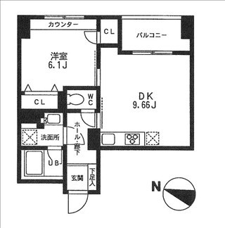 ラ・ベール三越前の図面１