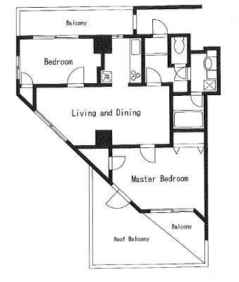 リシェ広尾の図面１
