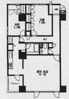 ルート麻布十番の図面１