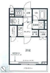 ルーブル駒沢大学参番館の図面１
