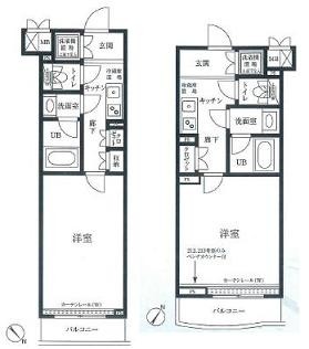 ルーブル駒沢大学参番館の図面３