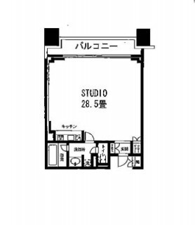 市ヶ谷東急ビルＳＴＵＤＩＯの図面２