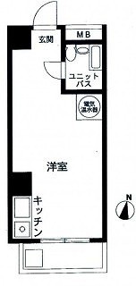 赤坂キャステール の図面３