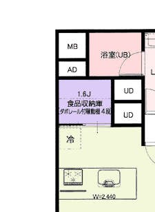 千駄ヶ谷第一スカイハイツ の図面１