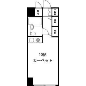 朝日広尾マンションの図面２